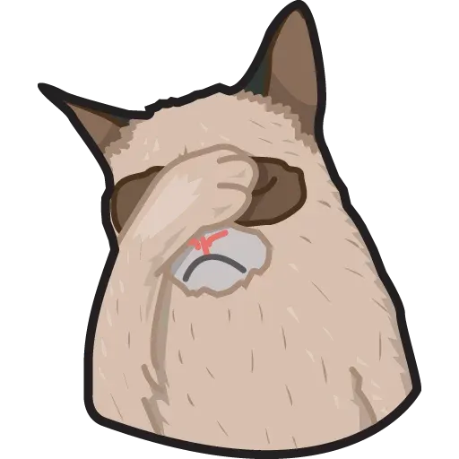 Facepalm - Sticker 14