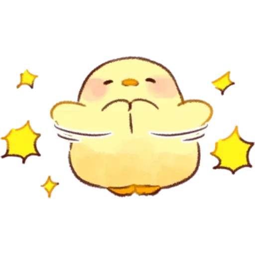 Soft and Cute Chick 0202 - Sticker 25