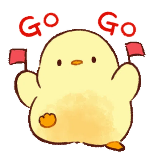 Soft and Cute Chick 0202 - Sticker 28