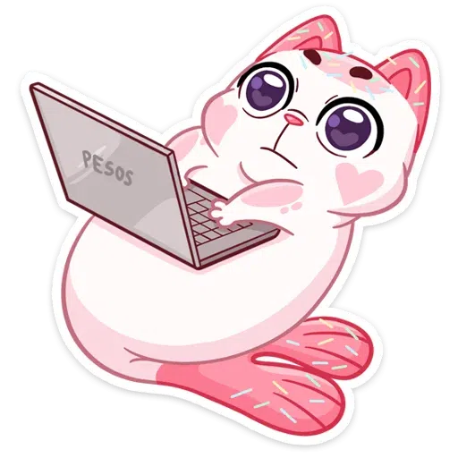 Mew-nyam 1 - Sticker 10