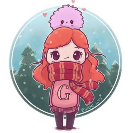 Harry Potter cute - Sticker 19