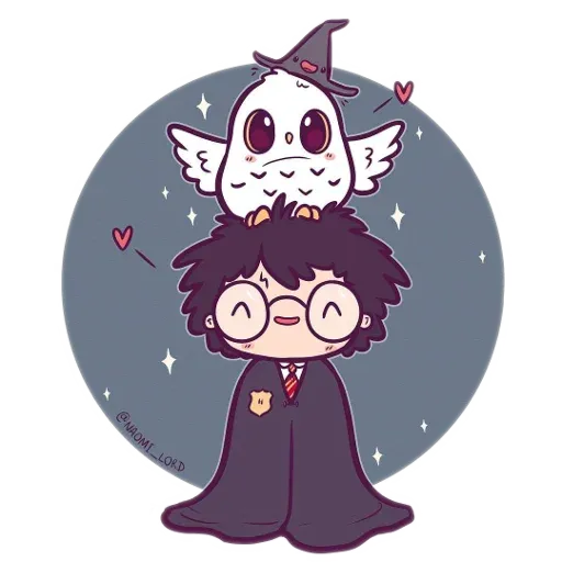 Harry Potter cute - Sticker 10
