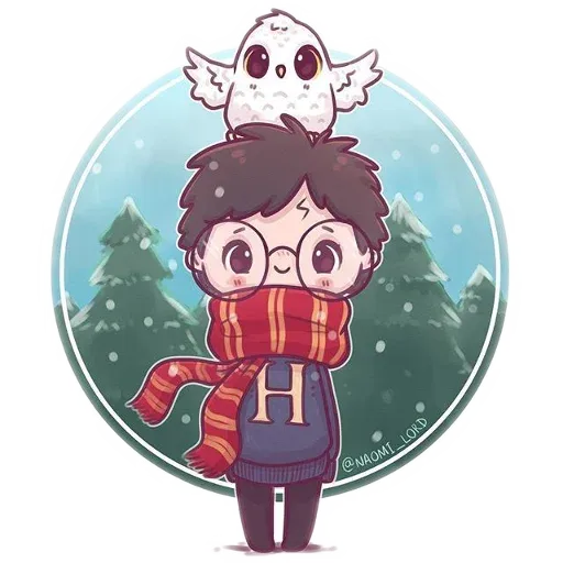 Harry Potter cute - Sticker 28