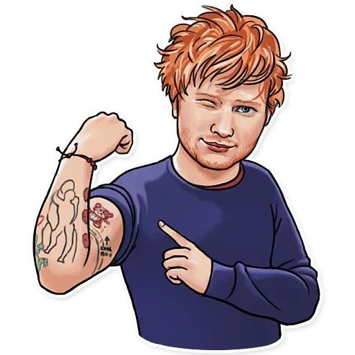 Sheeran - Sticker 29