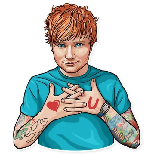 Sheeran - Sticker 12