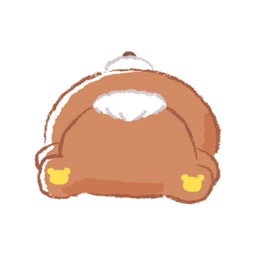 Rilakkuma: Friends of Chairoikoguma - Sticker 19