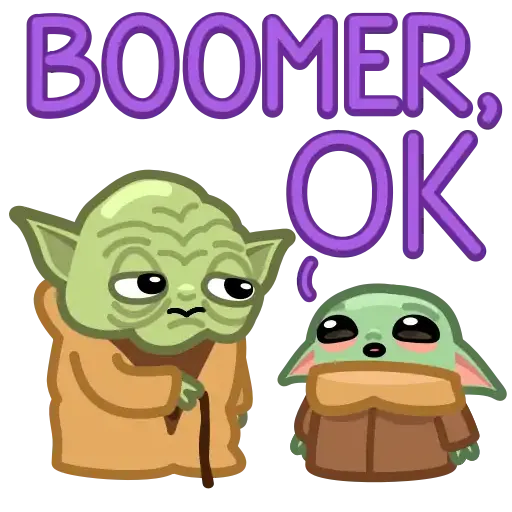 Baby yoda - Sticker 15