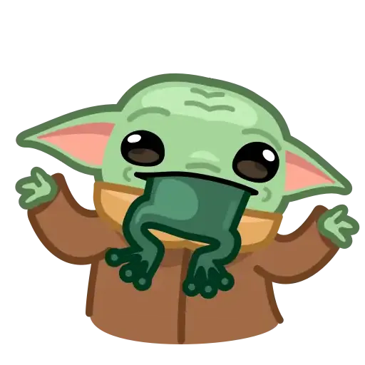 Baby yoda - Sticker 16