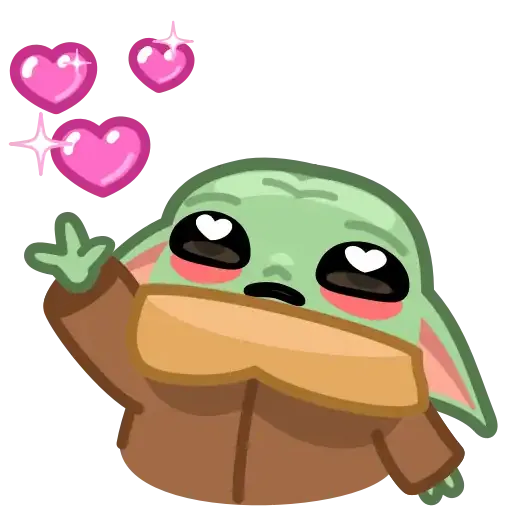 Baby yoda - Sticker 10