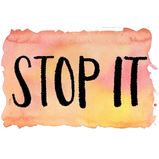 watercolor english - Sticker 28