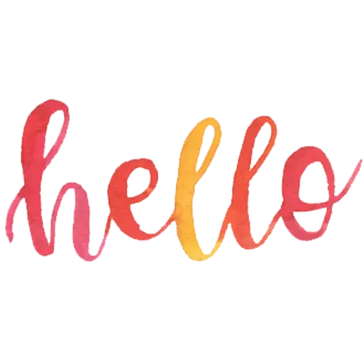 watercolor english - Sticker 16