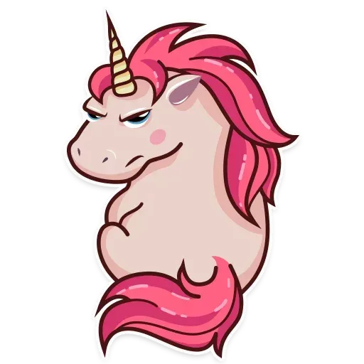 Stella unicorn - Sticker 12