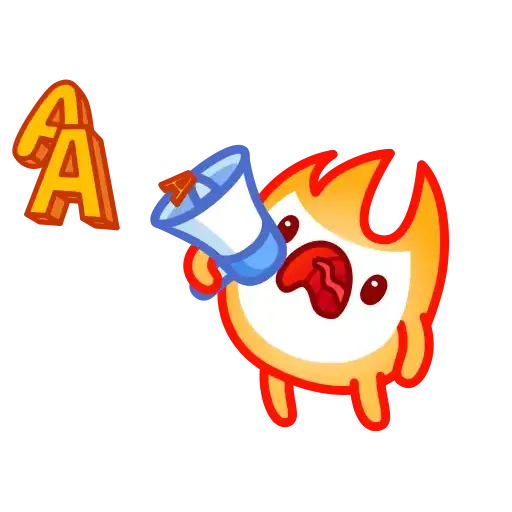 Flame - Sticker 24