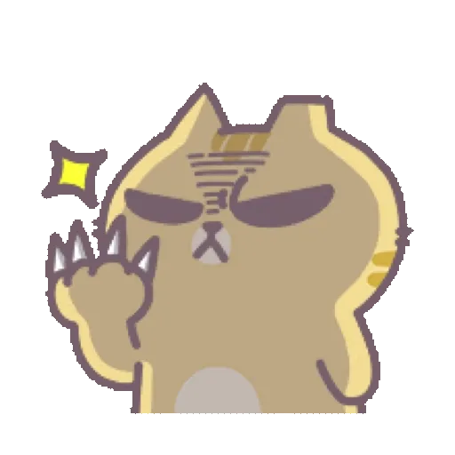 辛卡米克屁貓-動動表情貼  (1) GIF* - Sticker 15