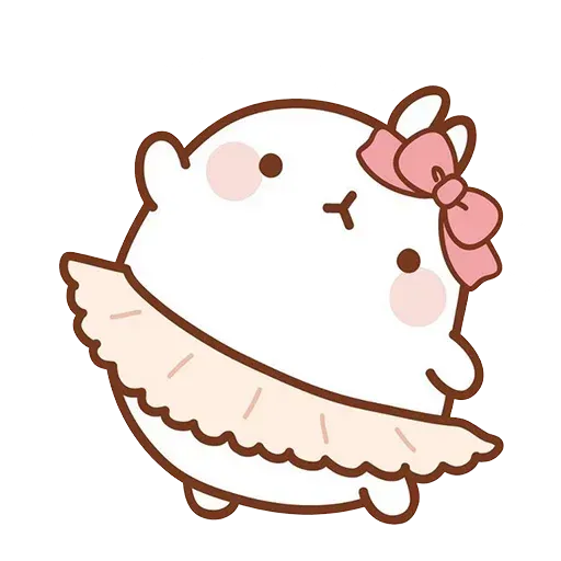 Molang lalalalala - Sticker 28