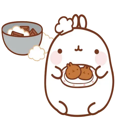 Molang lalalalala - Sticker 15