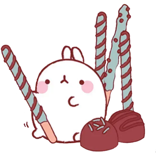 Molang lalalalala - Sticker 30