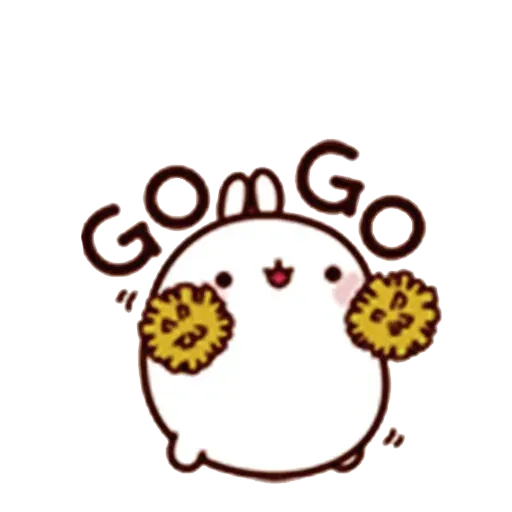 Molang lalalalala - Sticker 16