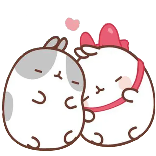 Molang lalalalala - Sticker 27
