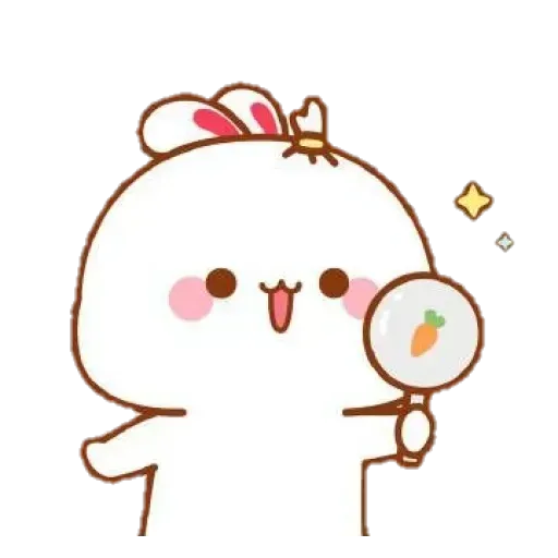 Cute Rabbit - @CelebritiesMood - Sticker 12