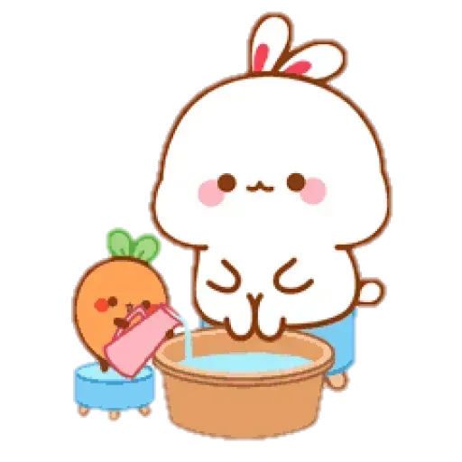 Cute Rabbit - @CelebritiesMood - Sticker 10