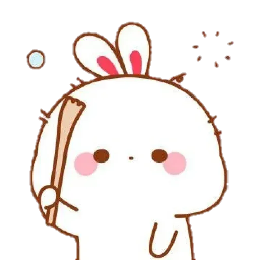 Cute Rabbit - @CelebritiesMood - Sticker 21