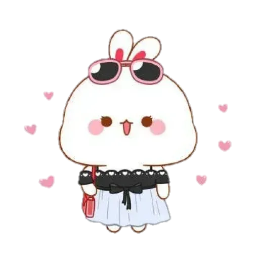 Cute Rabbit - @CelebritiesMood - Sticker 18