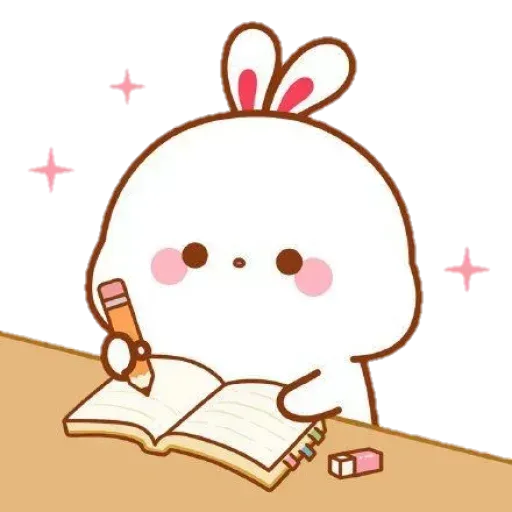 Cute Rabbit - @CelebritiesMood - Sticker 17