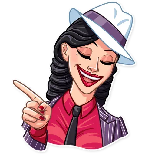 Mafia Girl - Sticker 11