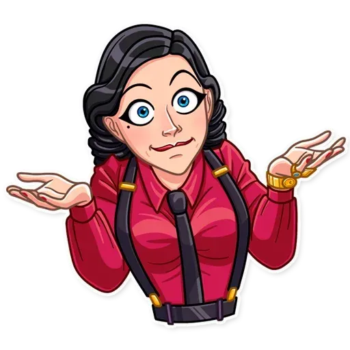 Mafia Girl - Sticker 26