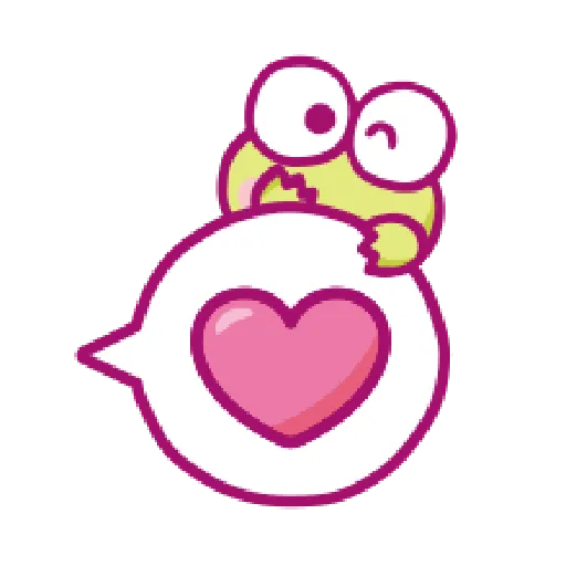 KEROKEROKEROPPI Emoji (Love) - 2 - Sticker 20