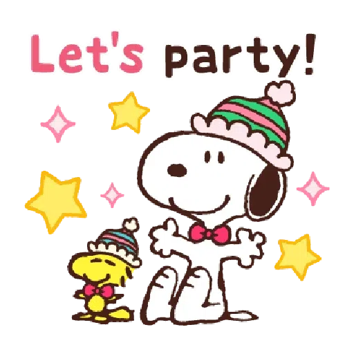 Winter Snoopy - Sticker 11