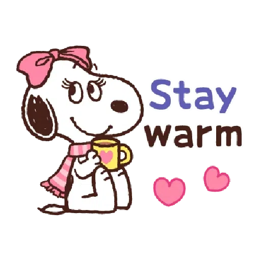 Winter Snoopy - Sticker 13