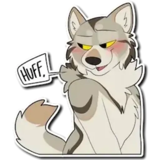 Major Wolf - Sticker 10