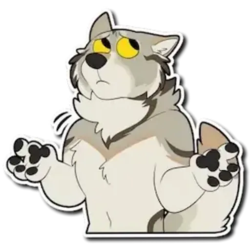 Major Wolf - Sticker 12