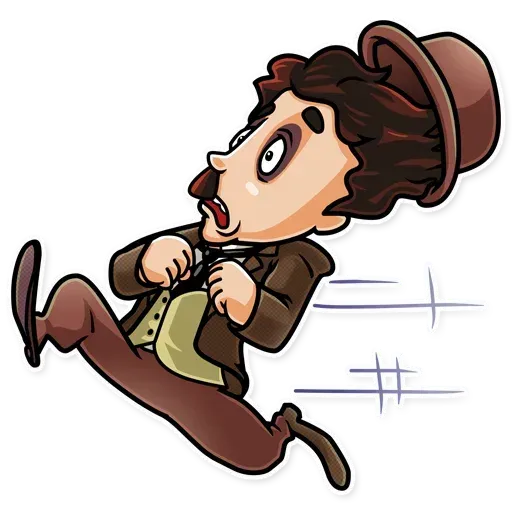 Charlie Chaplin - Sticker 30