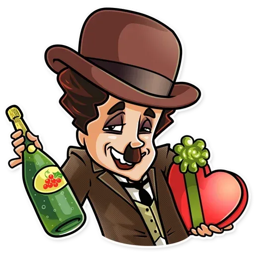 Charlie Chaplin - Sticker 13