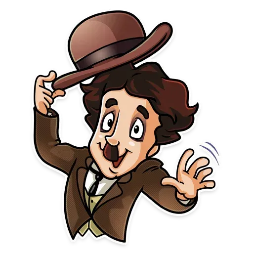 Charlie Chaplin - Sticker 27