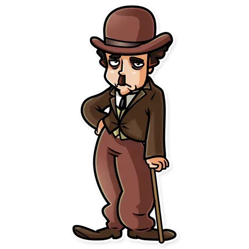 Charlie Chaplin - Sticker 22
