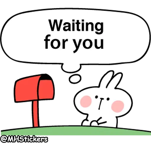 Spoiled rabbit messages - Sticker 24