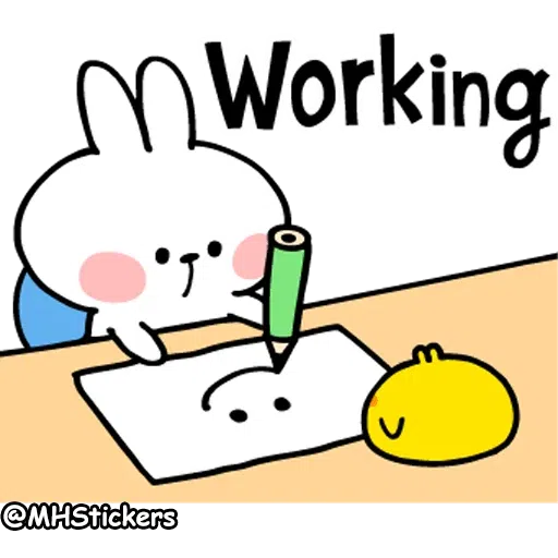 Spoiled rabbit messages - Sticker 28