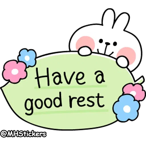 Spoiled rabbit messages - Sticker 16