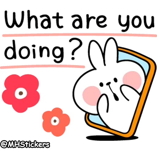 Spoiled rabbit messages - Sticker 13