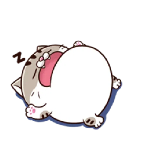 Ami fat cat7 - Sticker 23