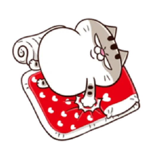 Ami fat cat7 - Sticker 22