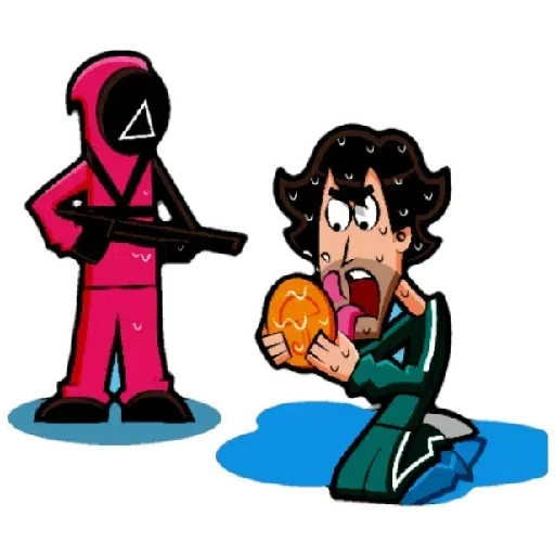 Squid Game fanArt 2/2 - Sticker 17