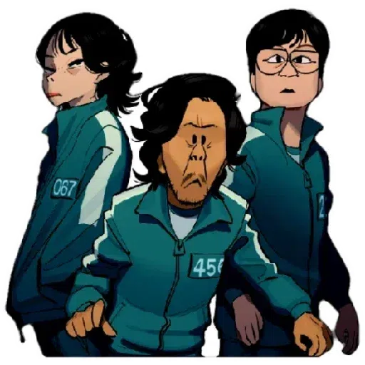 Squid Game fanArt 2/2 - Sticker 19