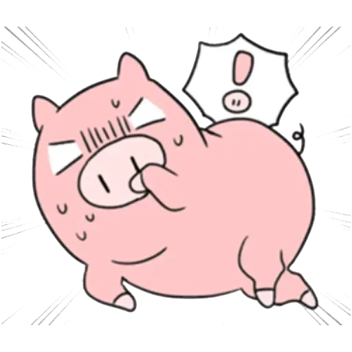 小豬 - Sticker 14