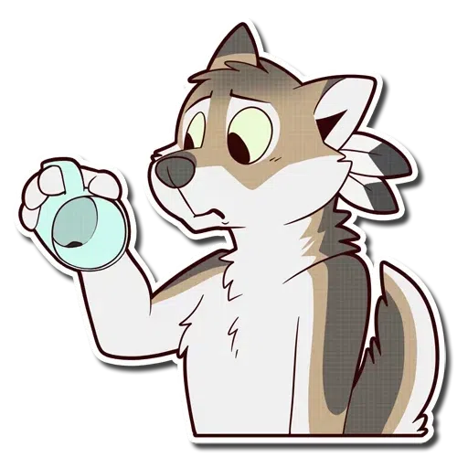 Greiy wollf - Sticker 9