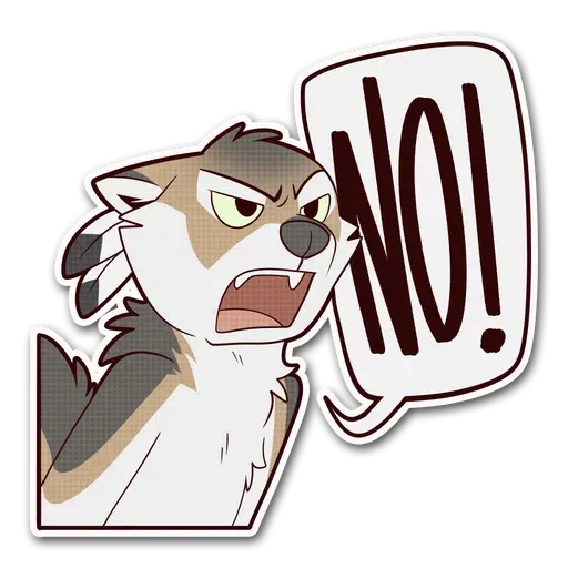 Greiy wollf - Sticker 18